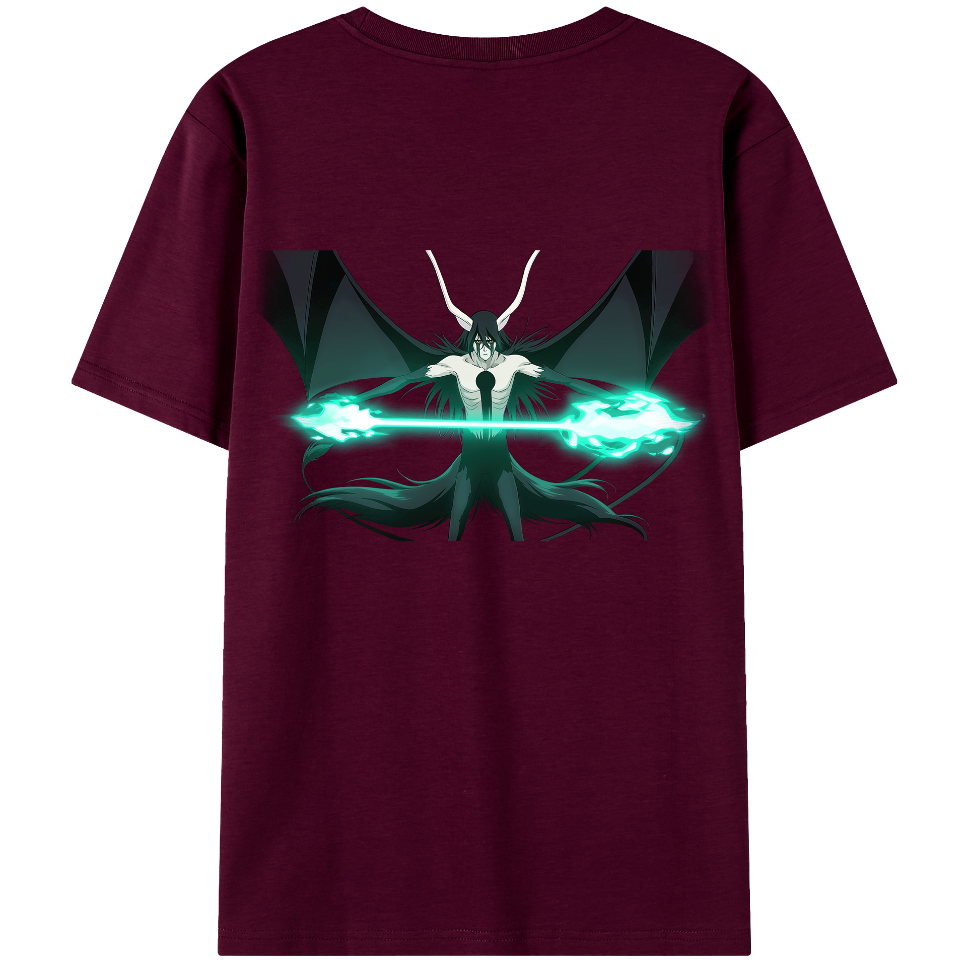 （画像用） ブリーチ ウルキオラ·シファー BLEACH Ulquiorra cifer レディース半袖Tシャツ(バックプリント)